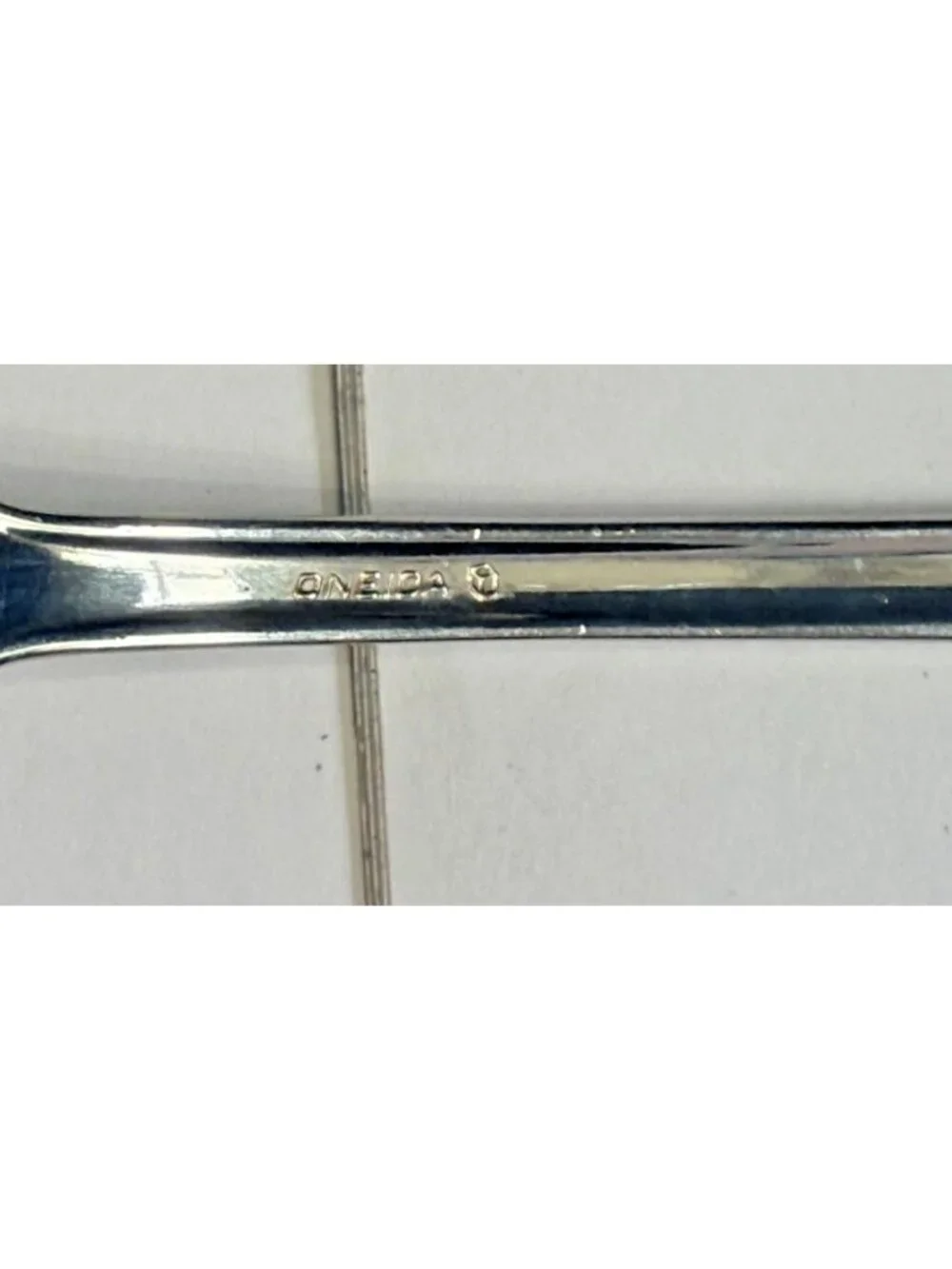 Oneida Cube Damask Rose Stainless Flatware Serving Set‎ Of 6